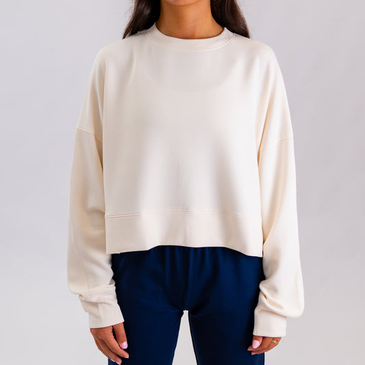 Buttersoft Oversized Sweatshirt (Apricot)