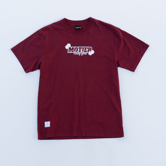 The Lucky You Luxe Tee (Maroon)