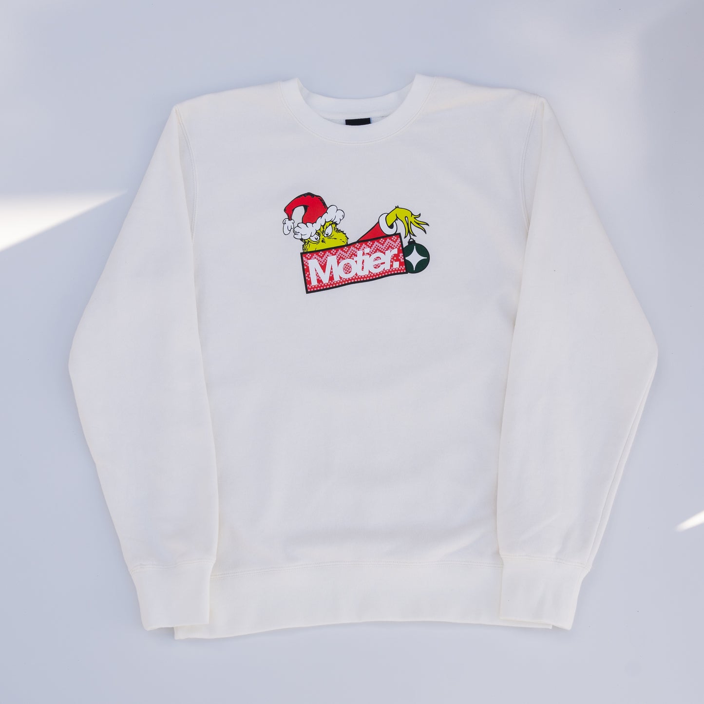 The Holiday Heist Crewneck (White)