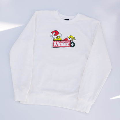 The Holiday Heist Crewneck (White)