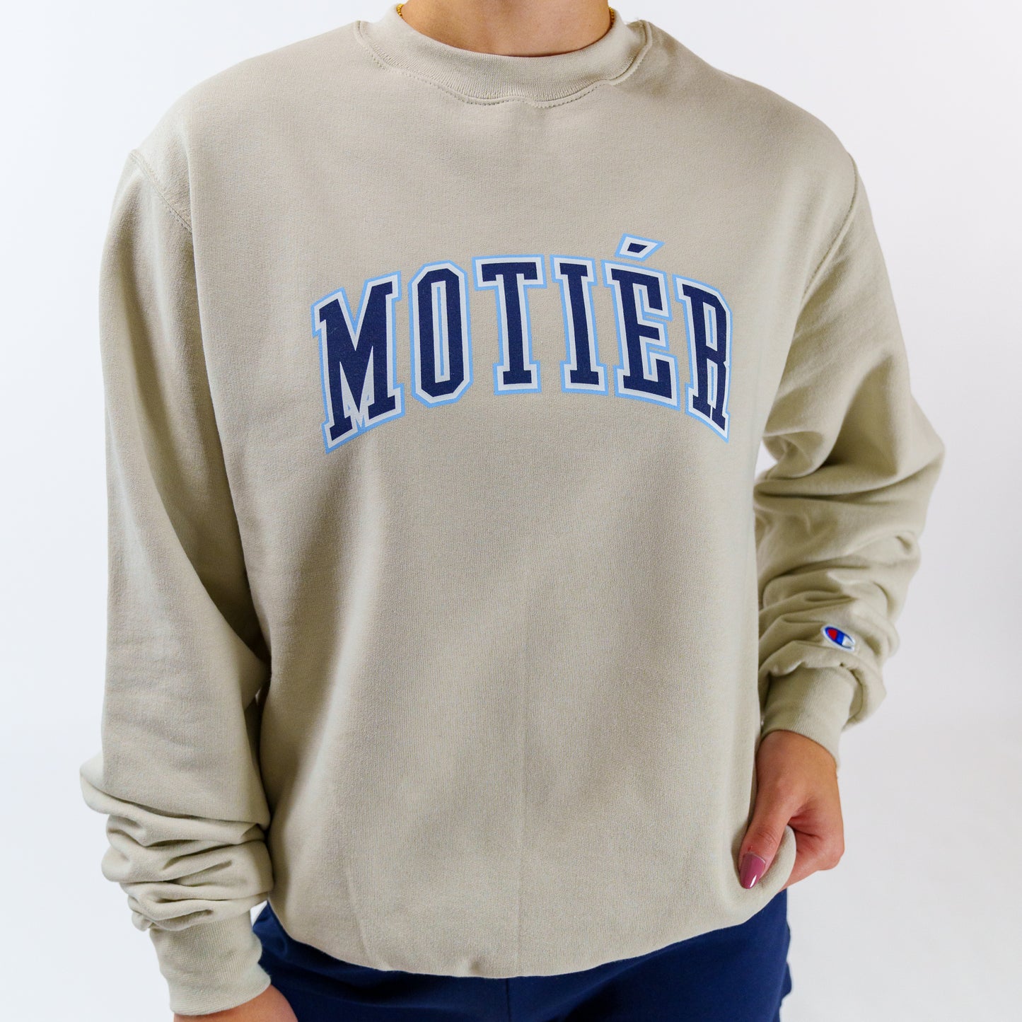 University Crewneck (Sand)