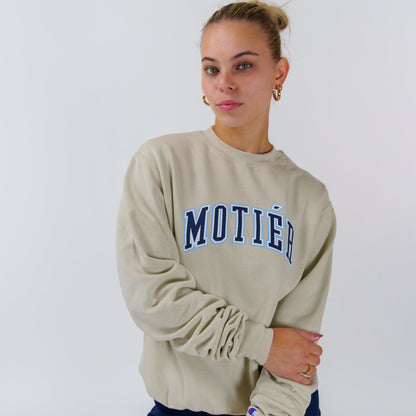 University Crewneck (Sand)