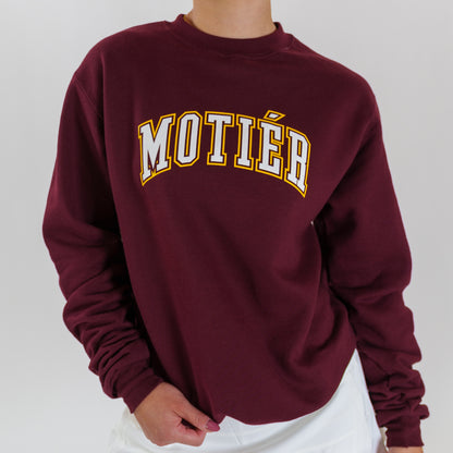 University Crewneck (Maroon)