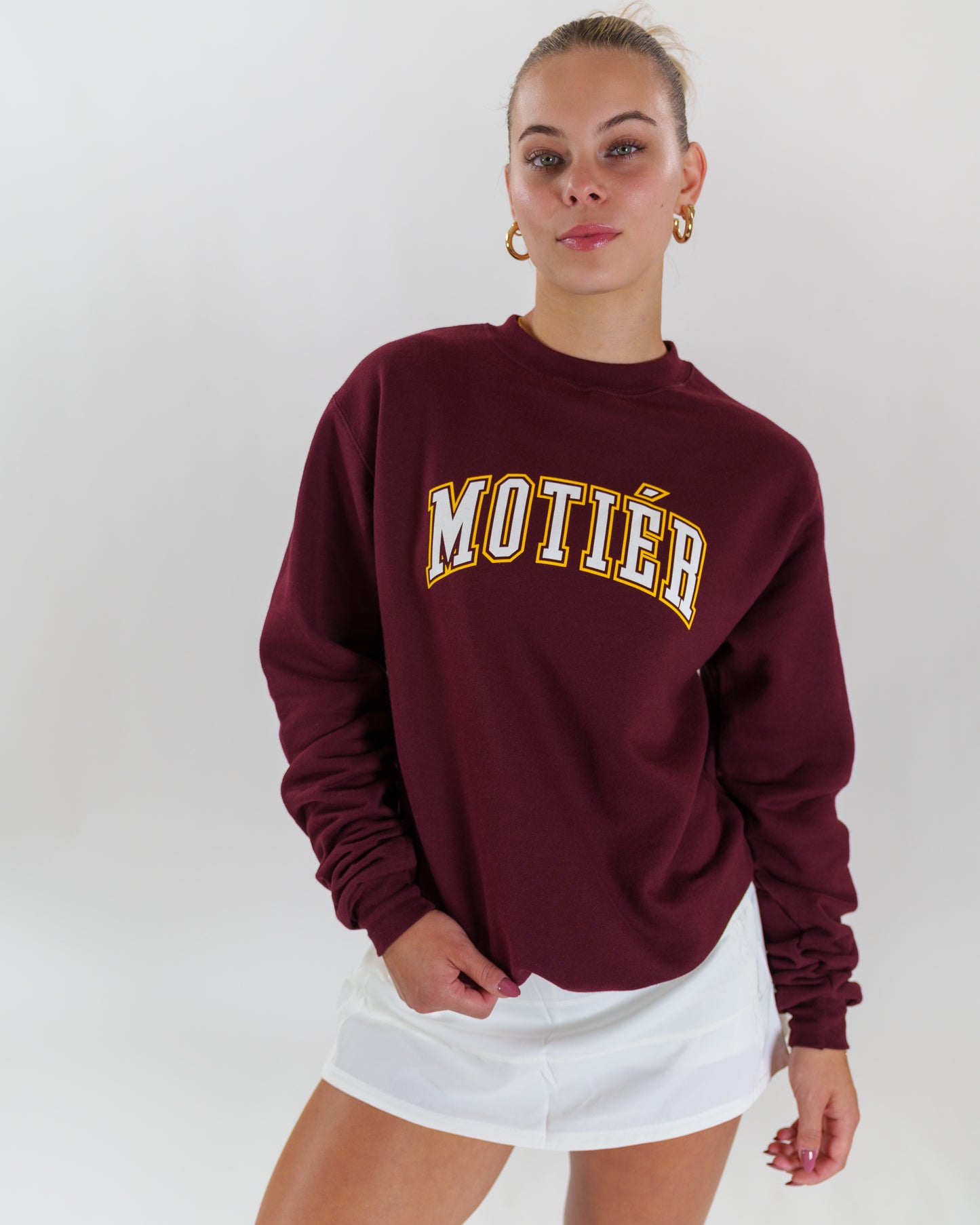 University Crewneck (Maroon)