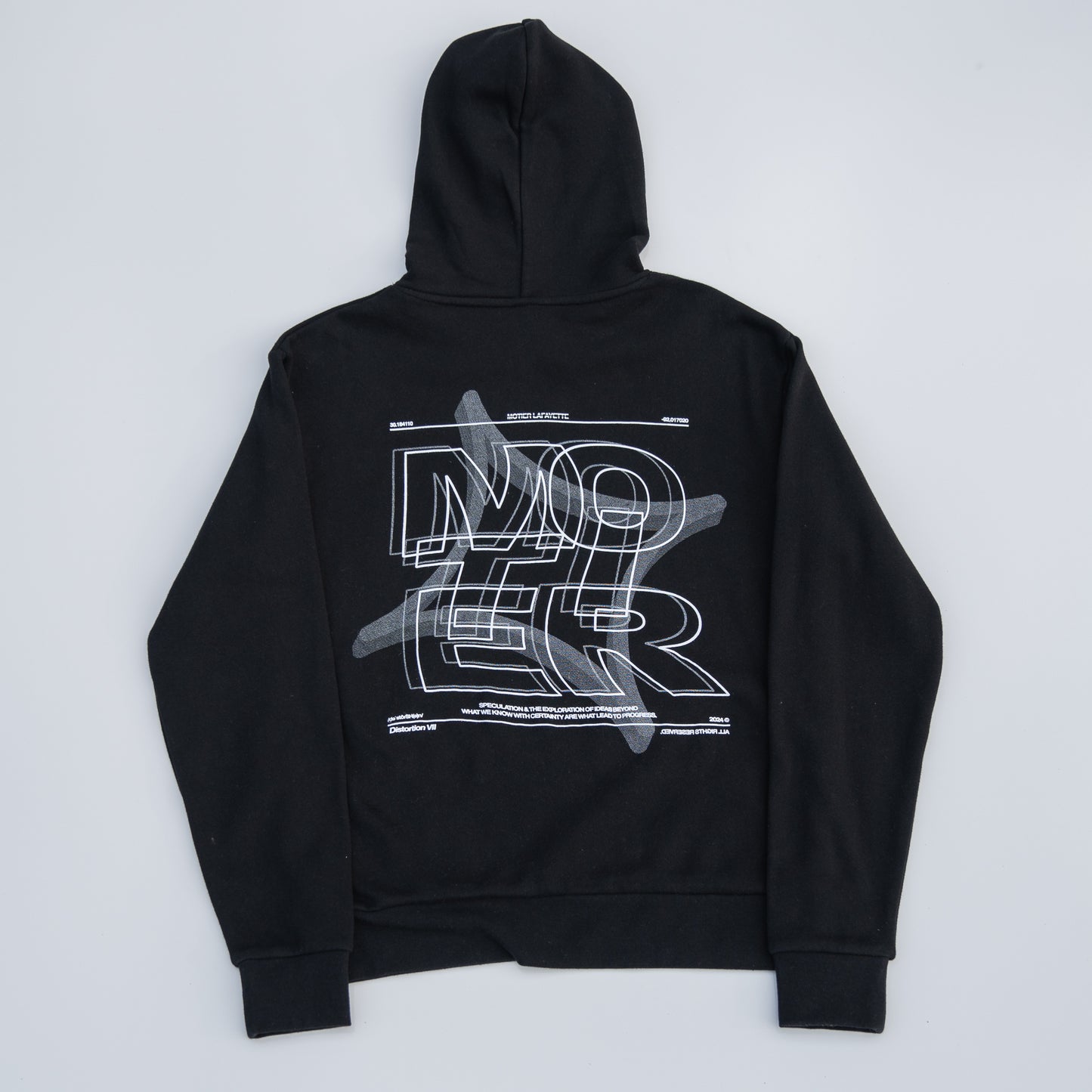 The Distortion VII Hoodie (Black)