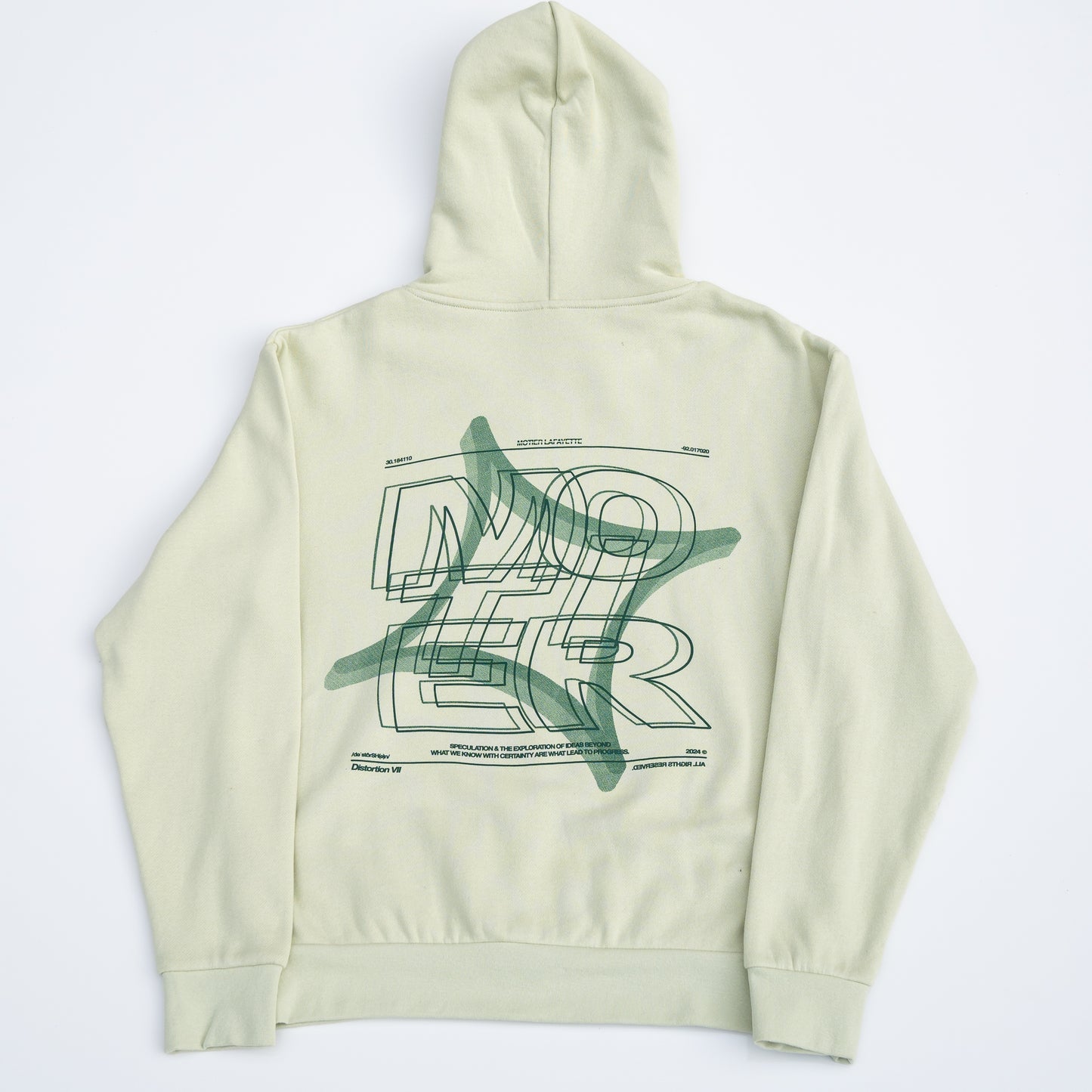 The Distortion VII Hoodie (Honey Dew)