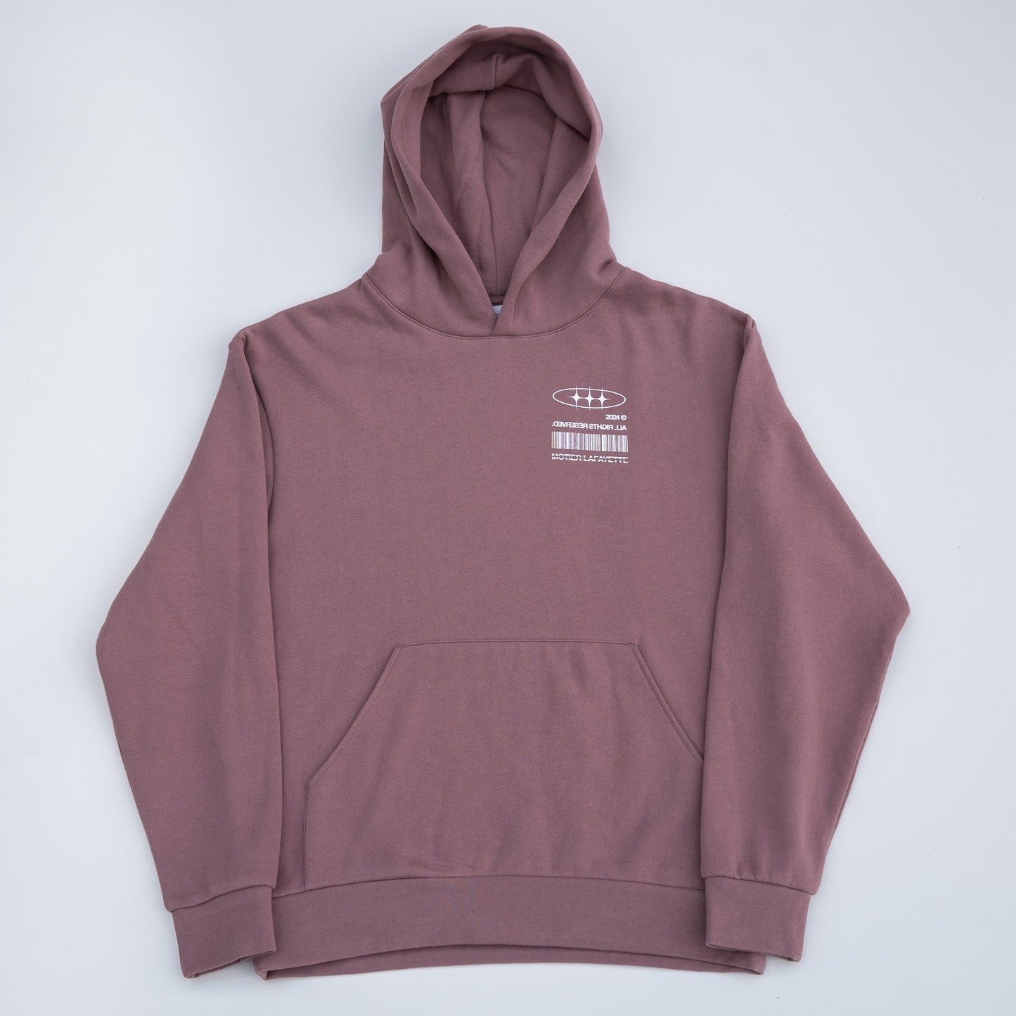 The Distortion VII Hoodie (Rosewood Mist)