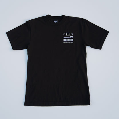 The Distortion VII Luxe Tee (Black)