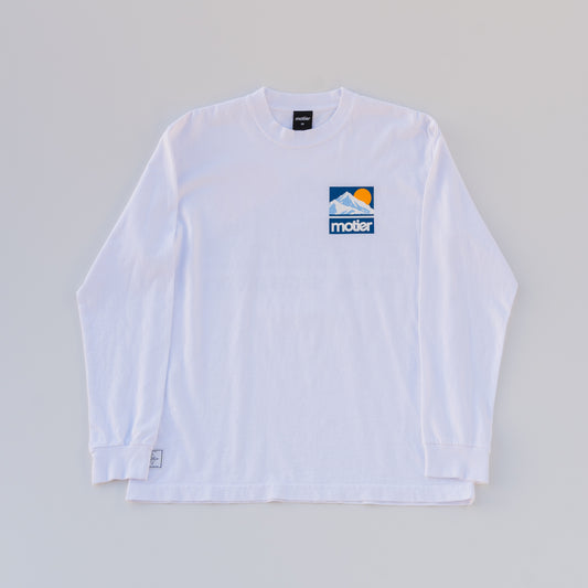 The Expedition L/S Luxe Tee (White)