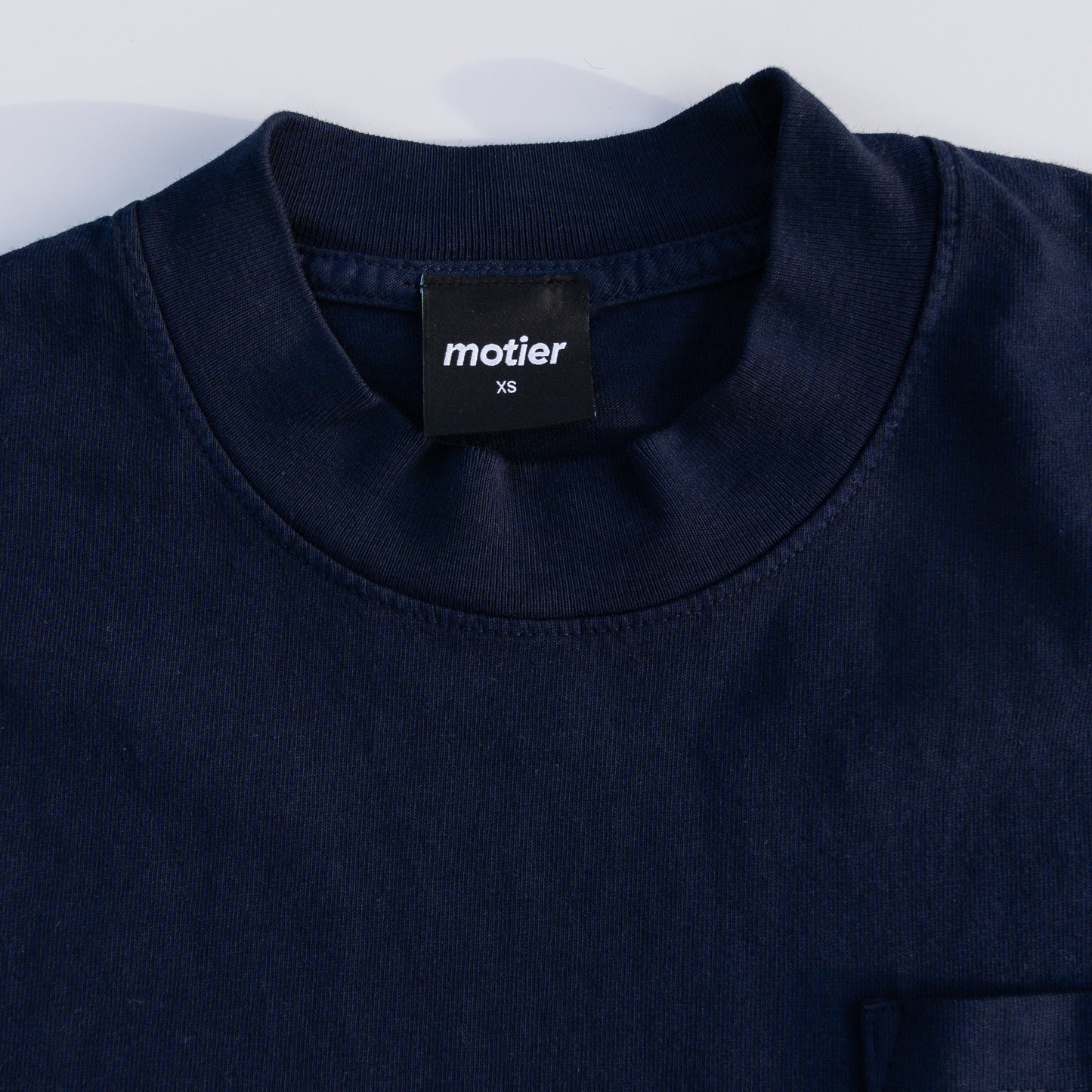 The Expedition Luxe S/S Pocket Tee (Navy) - Motier Lafayette 