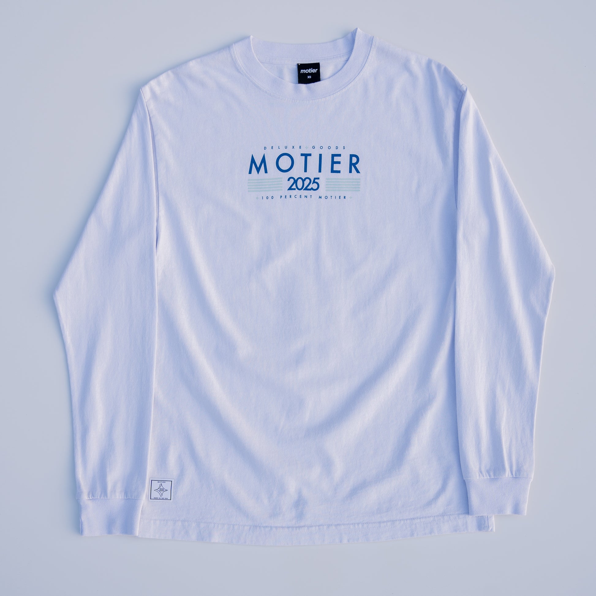 The Framework L/S Luxe Tee (Cloudrift) - Motier Lafayette 