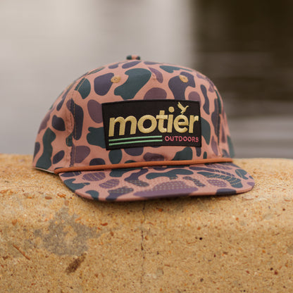 The Outdoors Camo Patch Hat (Timber)