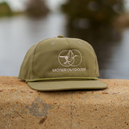 The Outdoors Decoy Roped Snapback (Moss)