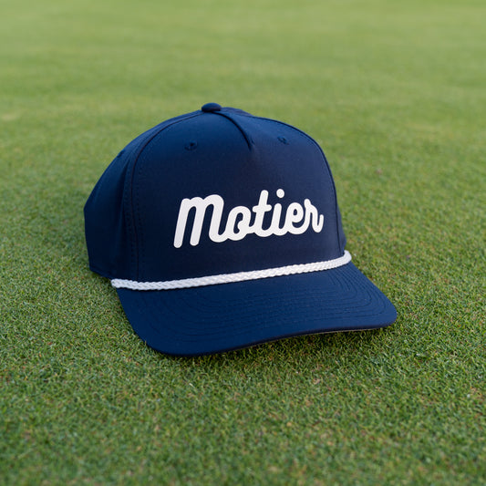 The Tour Roped Performance Snapback (Navy)