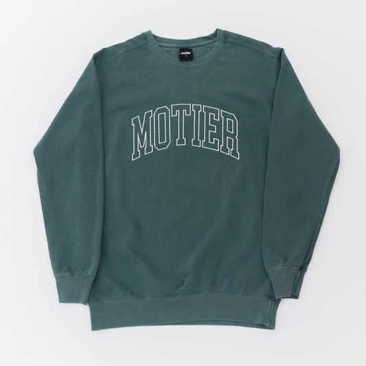 The Heritage Crewneck (Spruce) - Motier Lafayette 