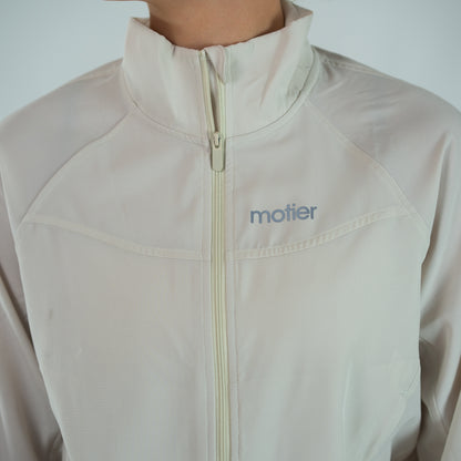 The Nyx Bomber Full-Zip (Off-White)