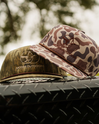 The Outdoors Camo Decoy Hat (Bottomland)