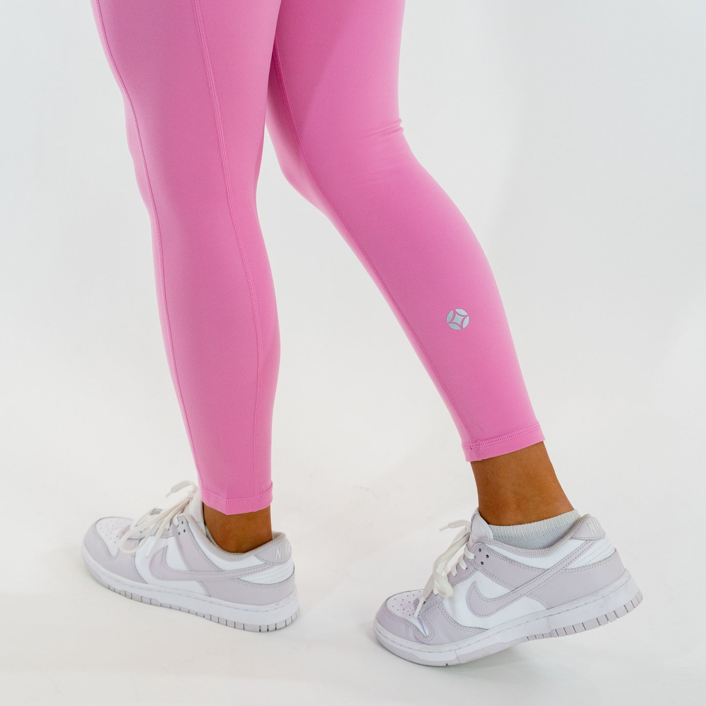 Lycra Contour Highwaist Leggings (Pink)