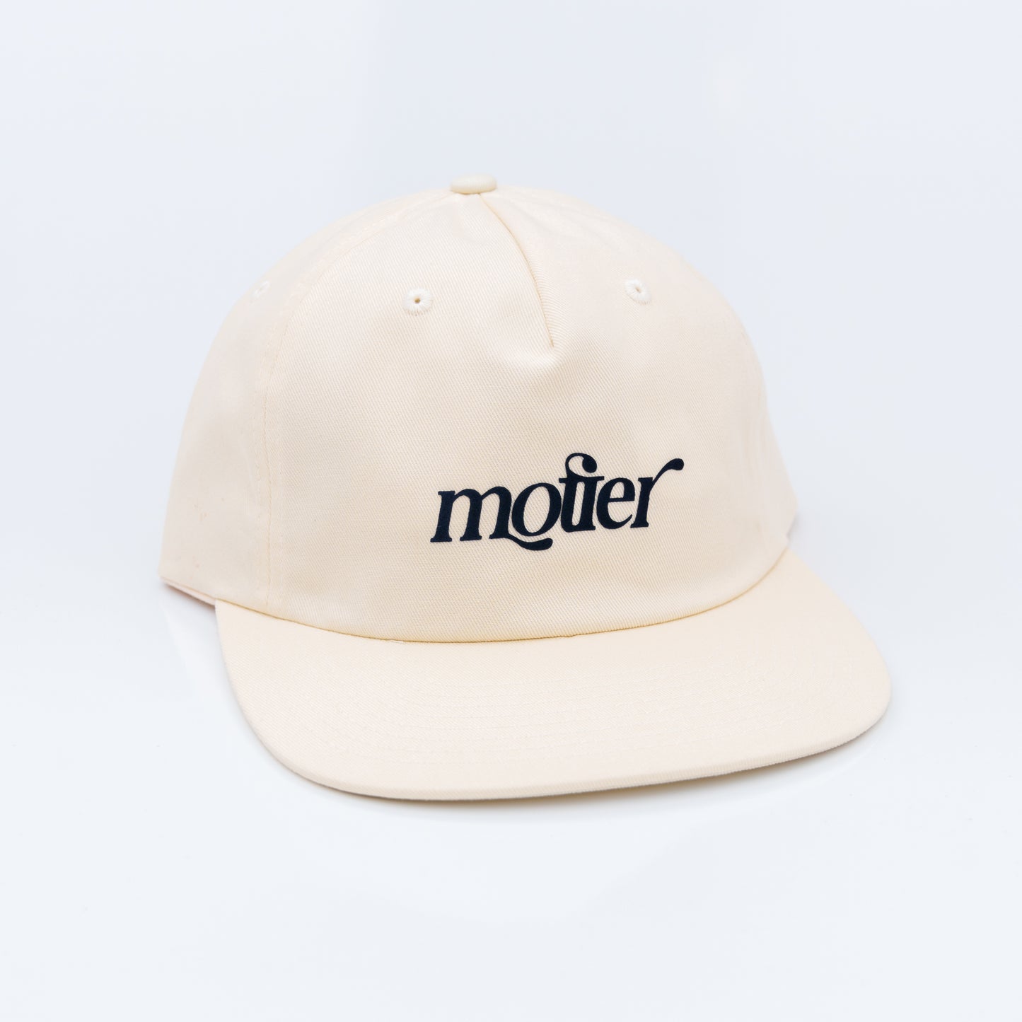 Motier Aura Leather Strapback (Off White)