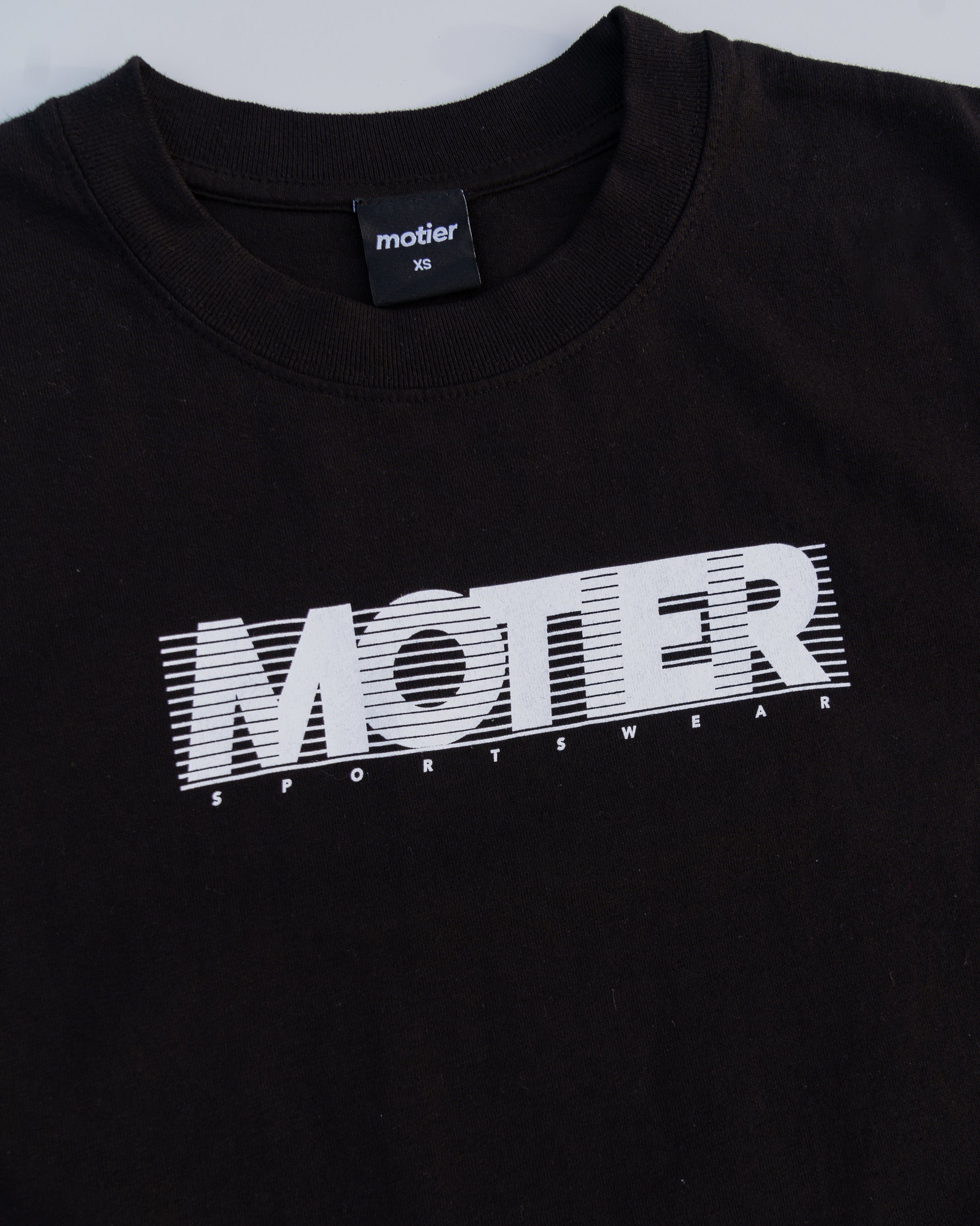 The Retrospect Luxe Tee (Black) - Motier Lafayette 