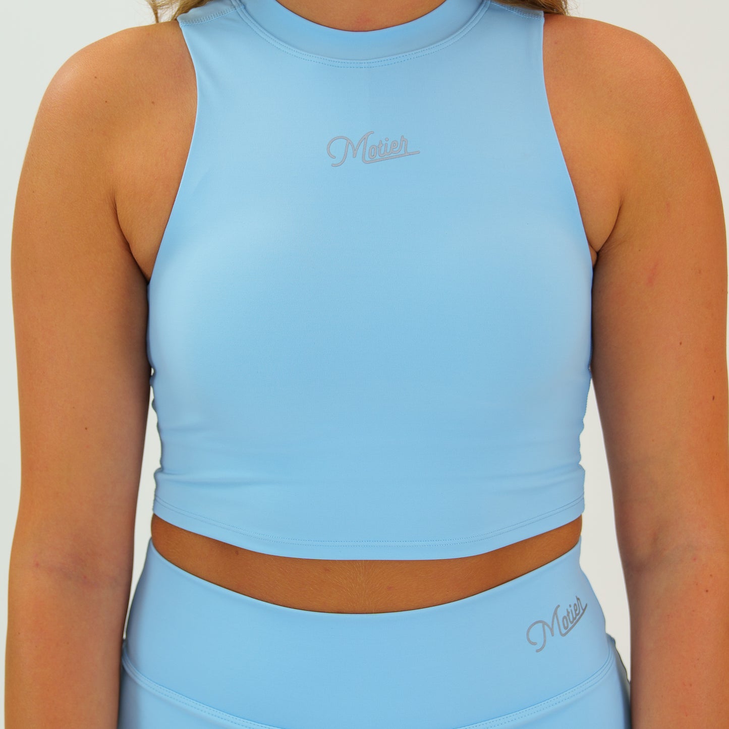 Tennis Club Fitted Tank (Sapphire Blue)