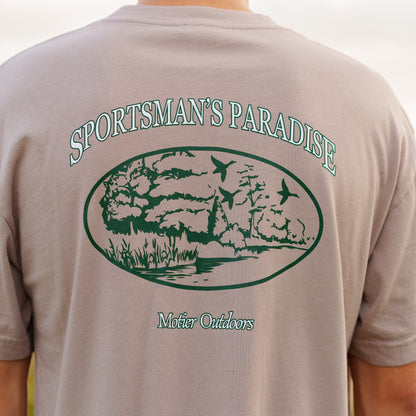 The Sportsman's Paradise Luxe Tee (Atmosphere)