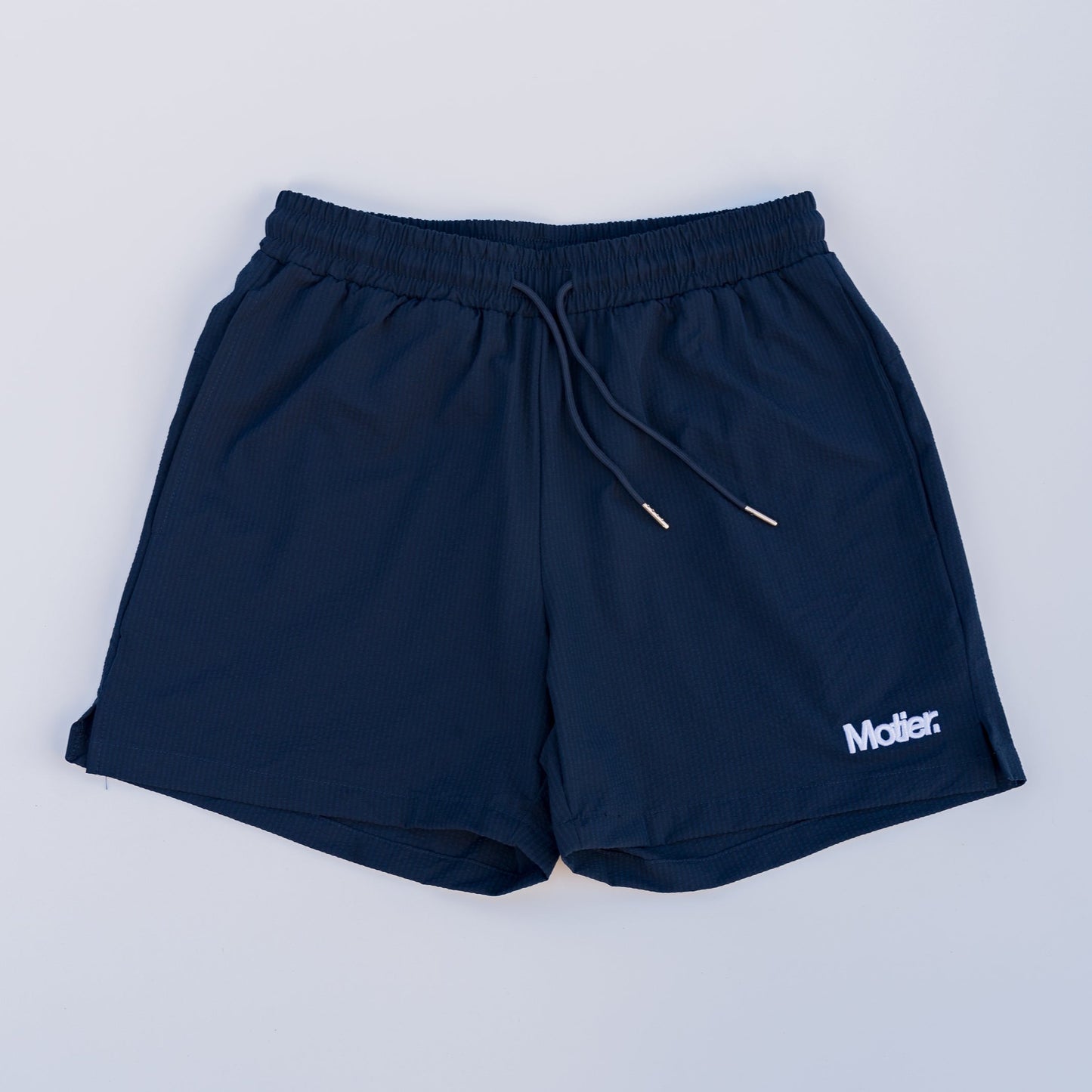 The Winston Seersucker Shorts (Navy)