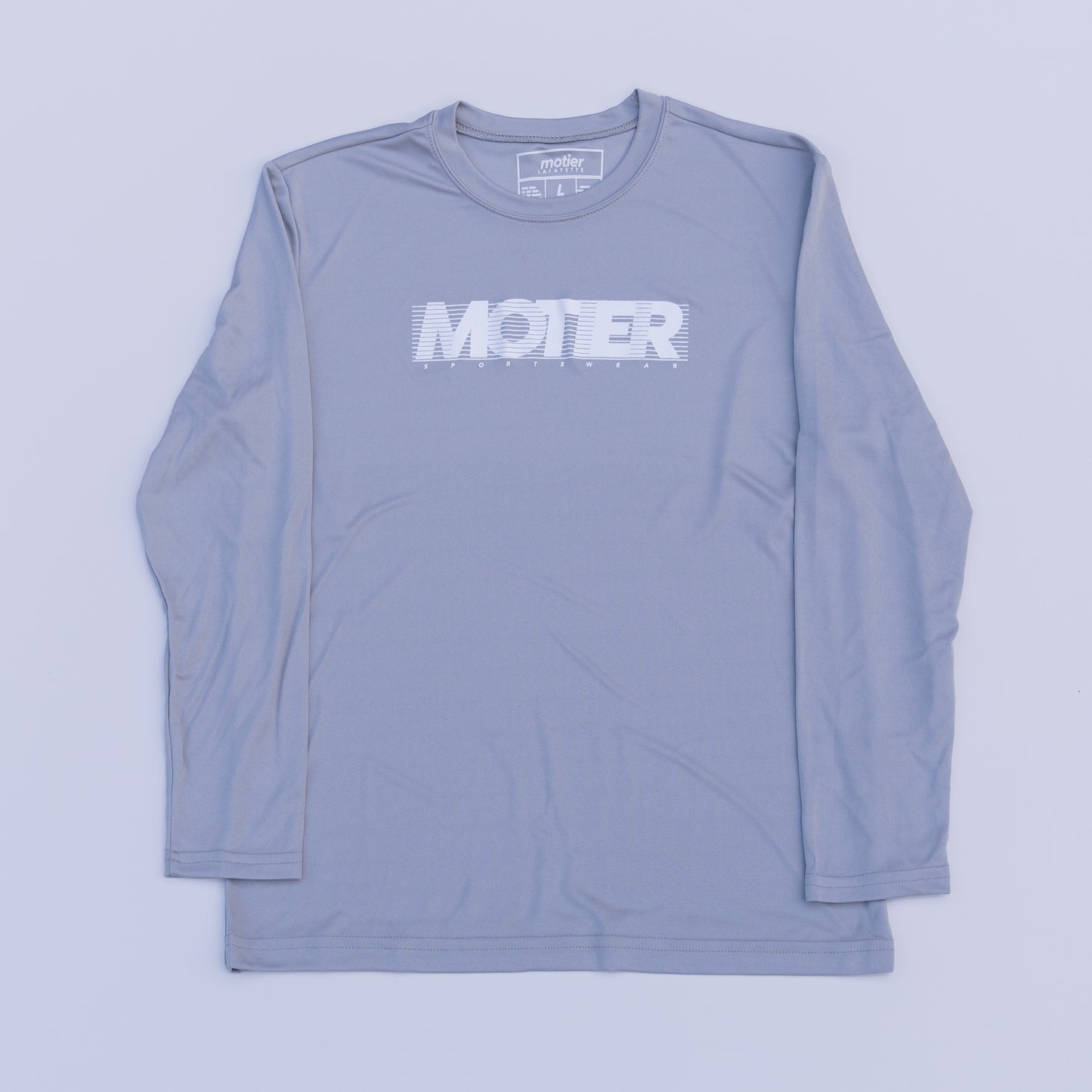 The Youth Retrospect L/S Active Tee (Silver) - Motier Lafayette 