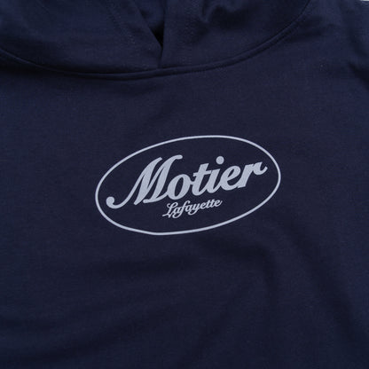 The Motier Youth Classic Logo 2.0 Hoodie (Navy)