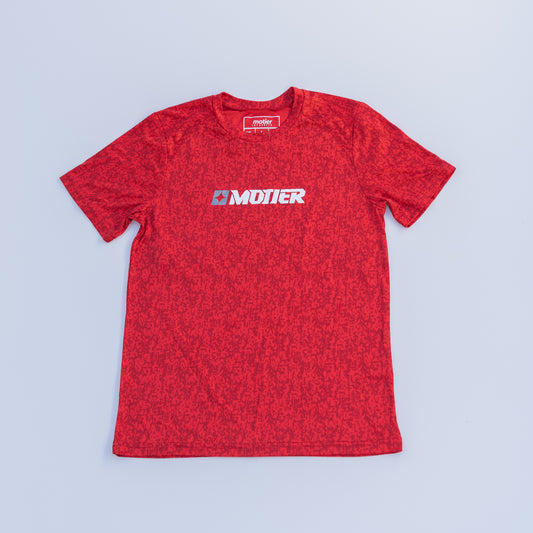 The Youth Refined Active Tee (Electric Red)