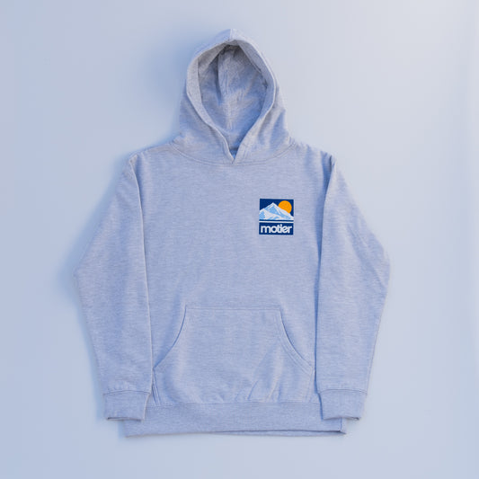 The Motier Expedition Youth Hoodie (Heathered Grey)