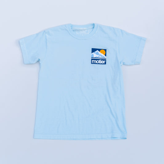 The Motier Expedition Youth Tee (Baby Blue)