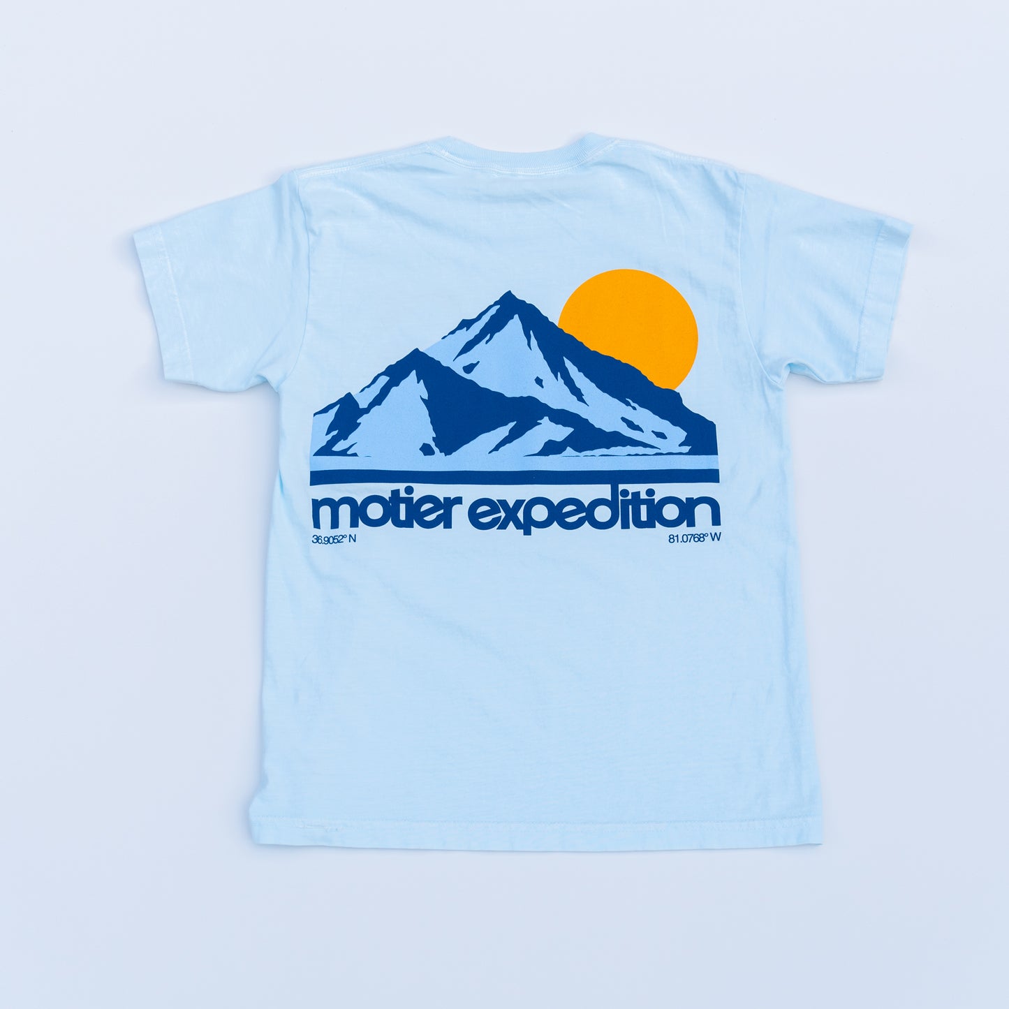 The Motier Expedition Youth Tee (Baby Blue)