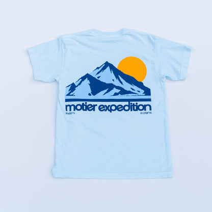 The Motier Expedition Youth Tee (Baby Blue)