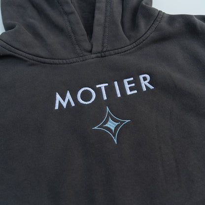 The Motier Youth Astroid Embroidery Hoodie (Asphalt)