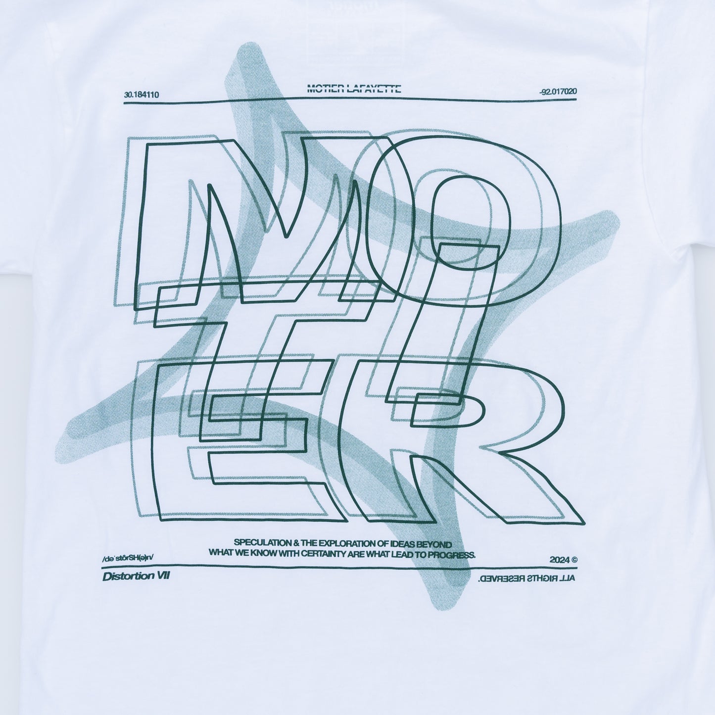 The Youth Distortion VII Tee (White)