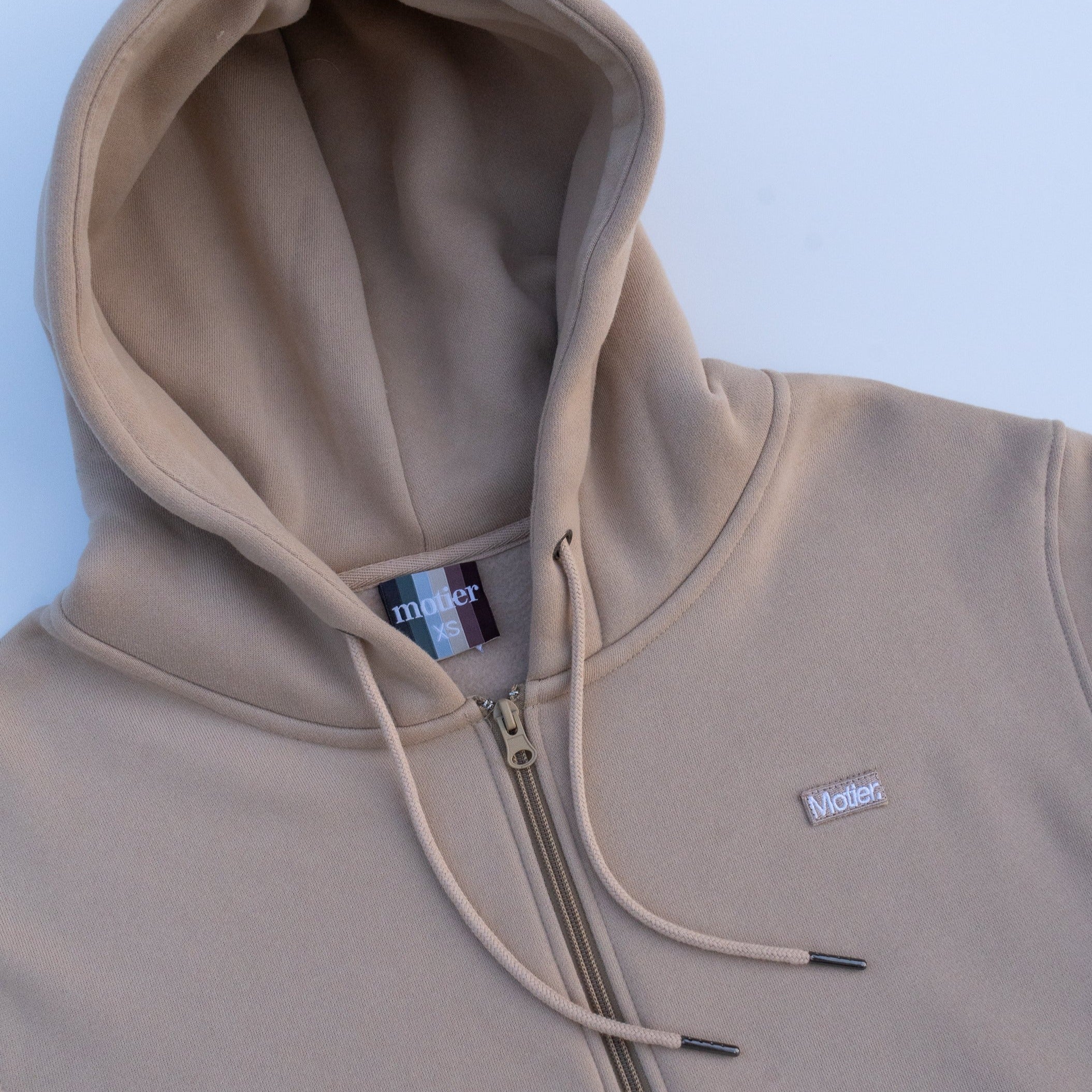 Beige womens online hoodie